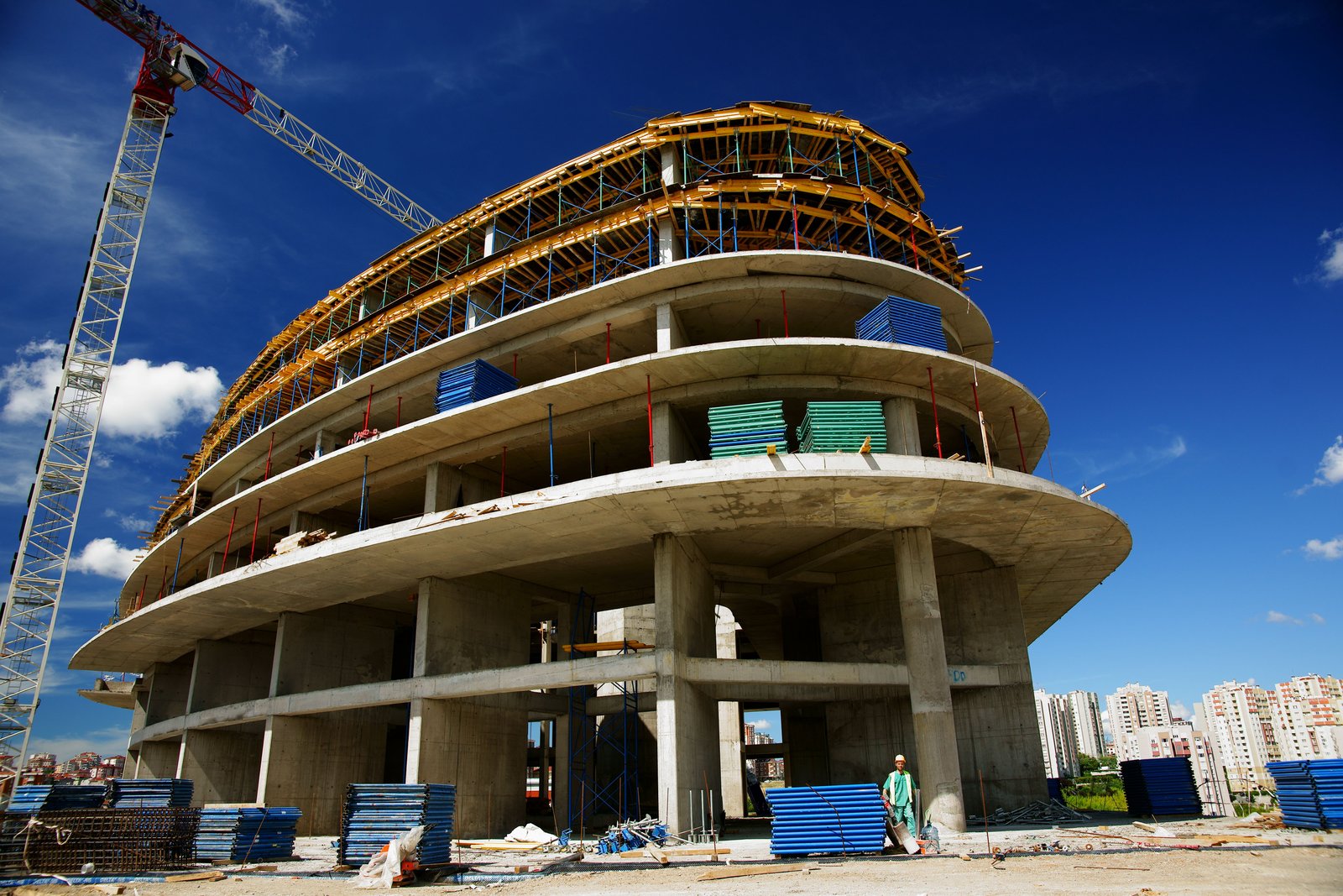 Commercial modern architecture building